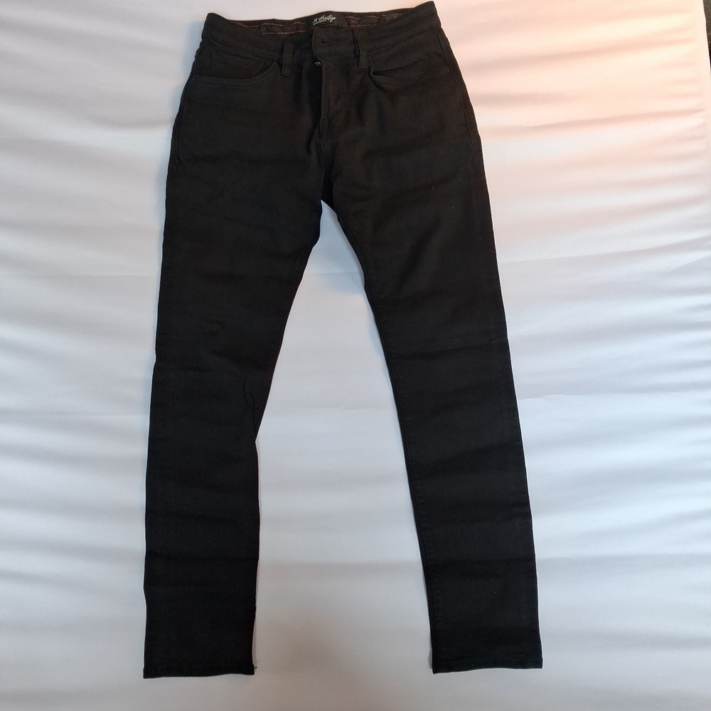 34 Heritage Courage Straight Leg Men's Jeans  in black 30/32